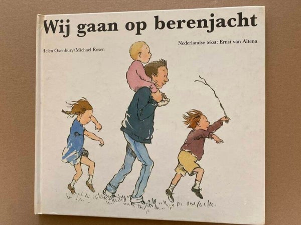 Kinderklassieker - Wij gaan op Berenjacht - Groot  29 x 26,5 cm