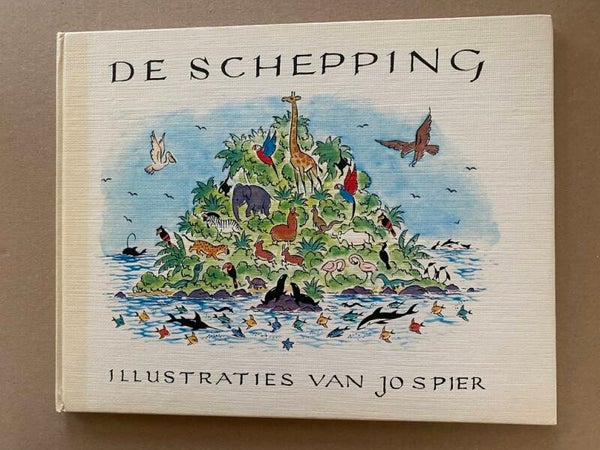 Schitterend Prenteboek - Jo Spier - De Schepping - 1970