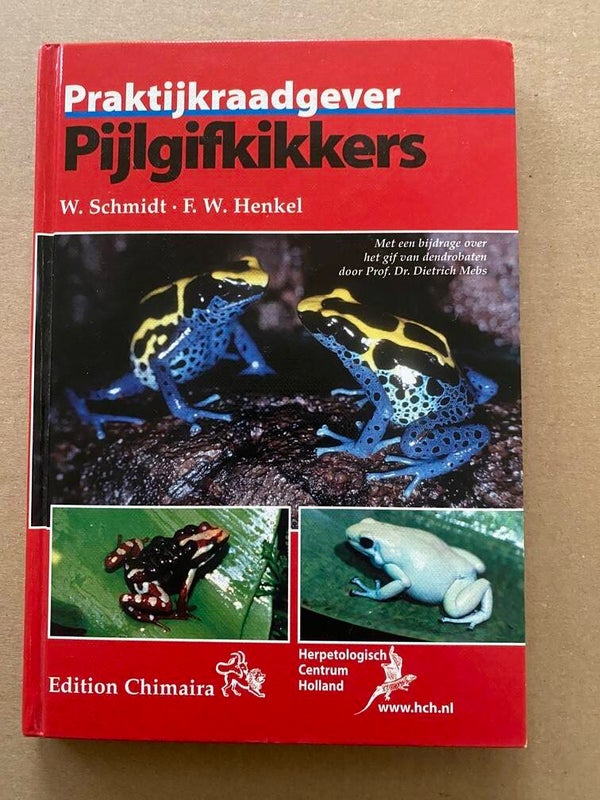 Praktijkraadgever Houden en Kweken Pijlgifkikkers -