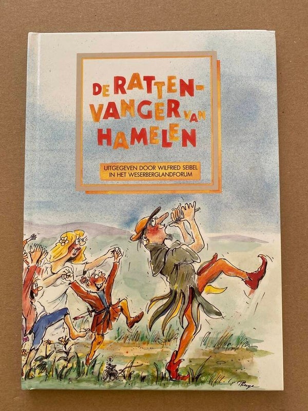 De Rattenvanger van Hamelen - mooie humoristische tekeningen