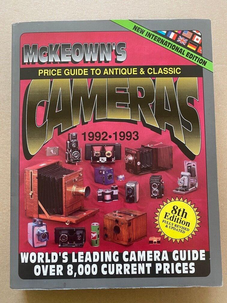 Standaardwerk Prijzencatalogus - Antieke Fotocamera's 1992-1993