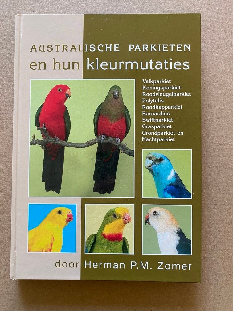 Australische Parkieten en hun Kleurmutaties - IN NIEUWSTAAT
