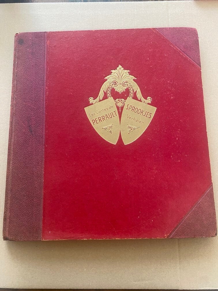 Plakplaatjesalbum Victoria - Les Contes de Perrault - Sprookjes