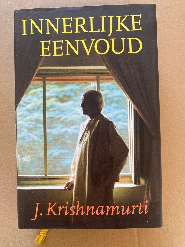 Hardcover Krishnamurti - Innerlijke Eenvoud - 510 blz. - NIEUW