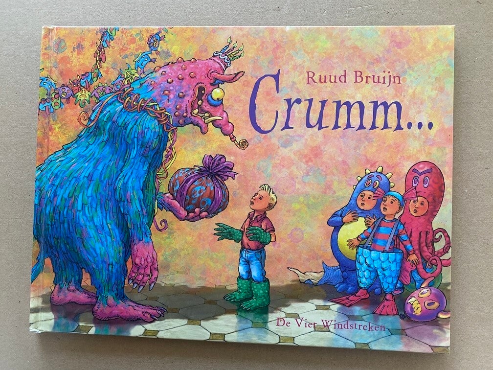 Kinderboek- Werveling van Fantasie- Ruud Bruijn - Crumm.... NIEUW