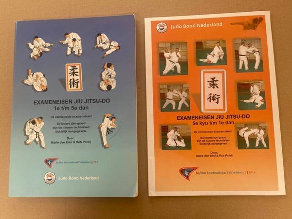 2X Jiu Jitsu-Do Exameneisen - 5e Kyu t/m 1e Dan / 1e t/m 5e Dan