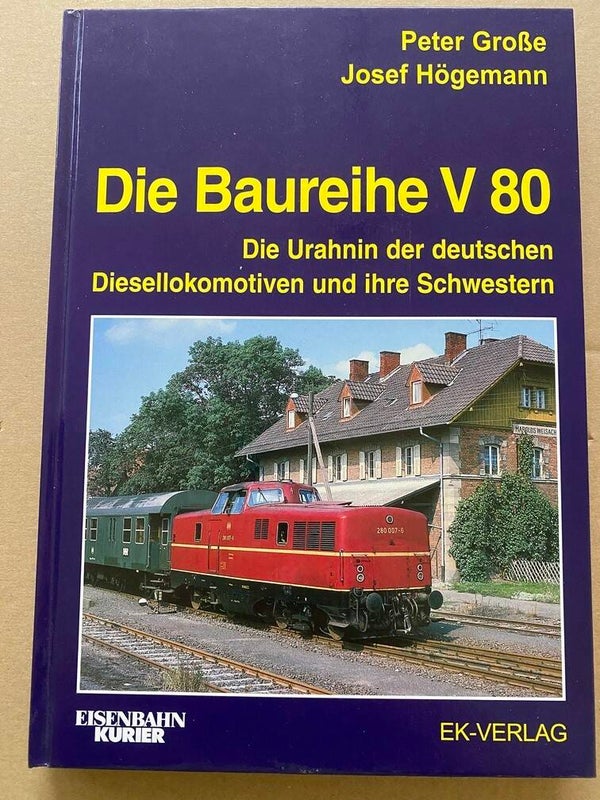 Baureihe V80 - voorloper van Duitse Diesel Locomotieven - DUITS