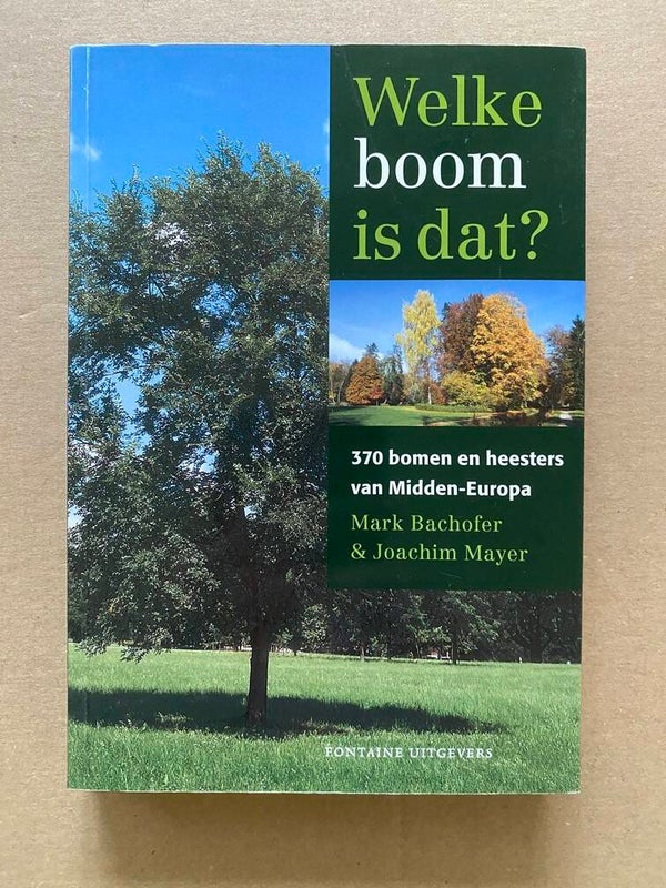 Determinatiegids 370 Bomen en Heesters Midden-Europa NIEUW