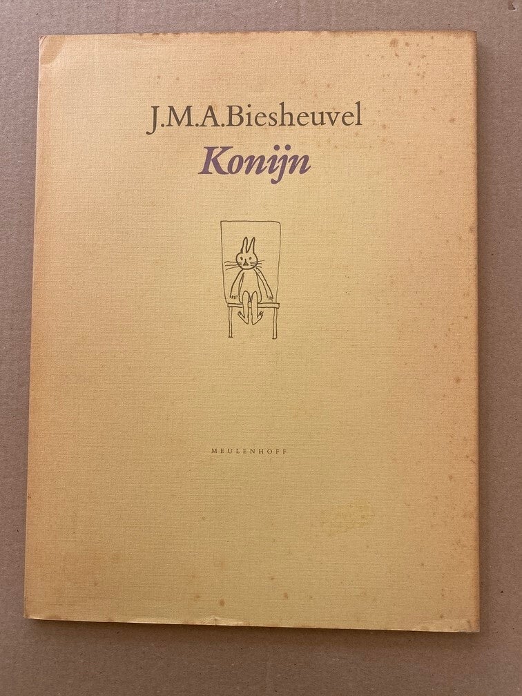 J.M.A. Biesheuvel - Konijn - Fabel over angst voor de werkelijkheid