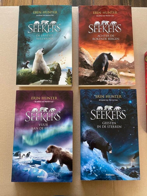 Dieren- Fantasy - Young Adult - Seekers delen 3 t/m 6 - nieuwstaat