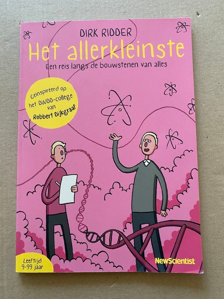 Uitleg Over de Kosmos - Cellen Moleculen Atomen in stripvorm