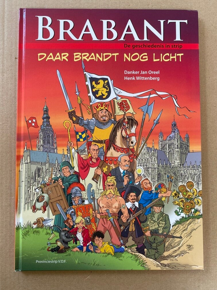 Brabant - 2000 jaar geschiedenis in strip - in nieuwstaat
