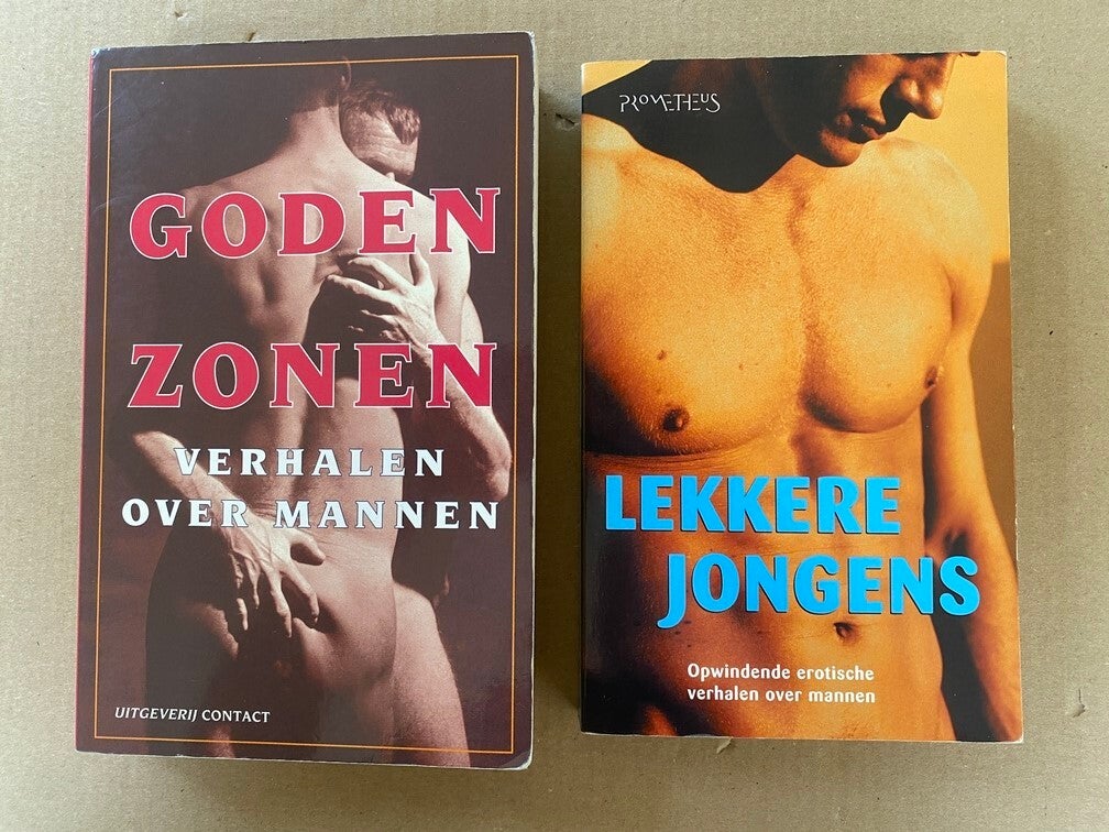 2 Boeken - Gay - Erotiek - Godenzonen - Lekkere Jongens