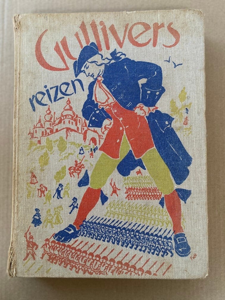 Gullivers Reizen - platen Arthur Rackham + Rie Cramer - 1954