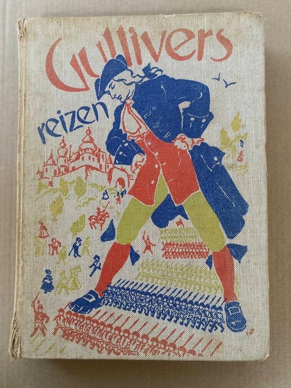 Gullivers Reizen - platen Arthur Rackham + Rie Cramer - 1954