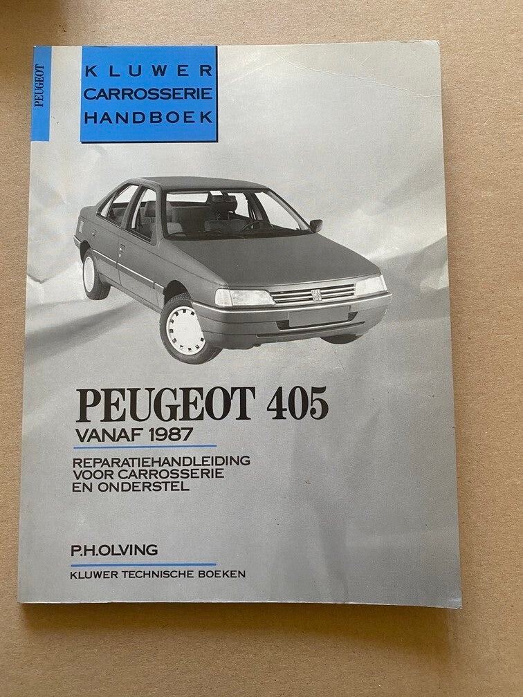 Carrosserie Handboek - Peugeot 405 incl. elektrische schema's