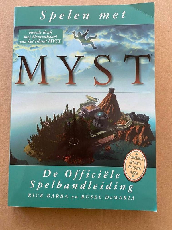 MYST - Officiële Spelhandleiding inclusief grote Kleurenkaart