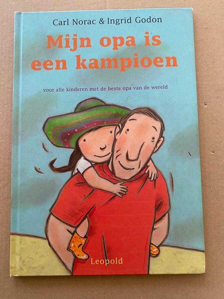 Mijn Opa is een Kampioen - Prentenboek - in nieuwstaat