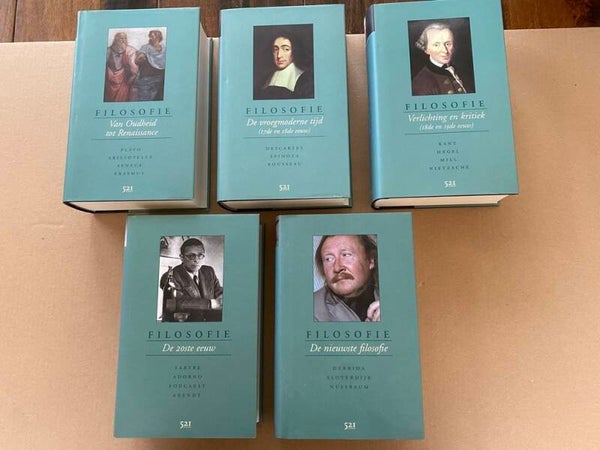 Filosofie - 5 delen Compleet - van Oudheid tot Nieuwste Filosofie