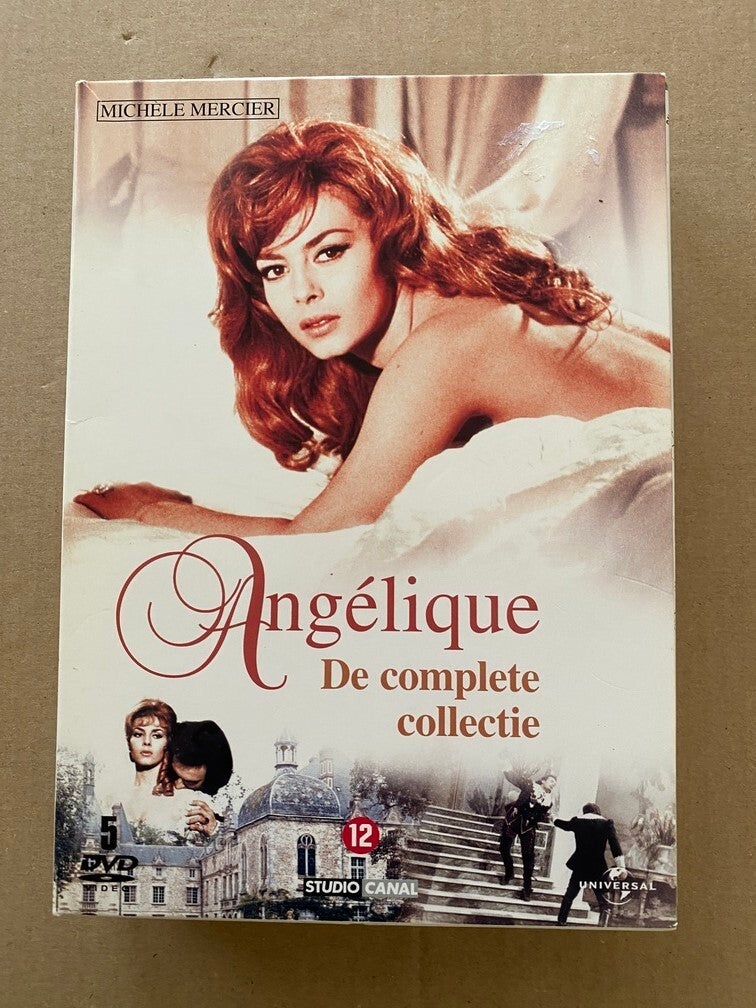 Angélique - Compleet - 5 DVD- box - Michele Mercier in nieuwstaat