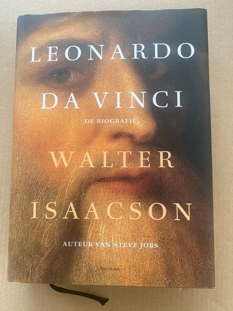 Standaardwerk - Biogafie van Leonardo da Vinci - 640 blz. NIEUW