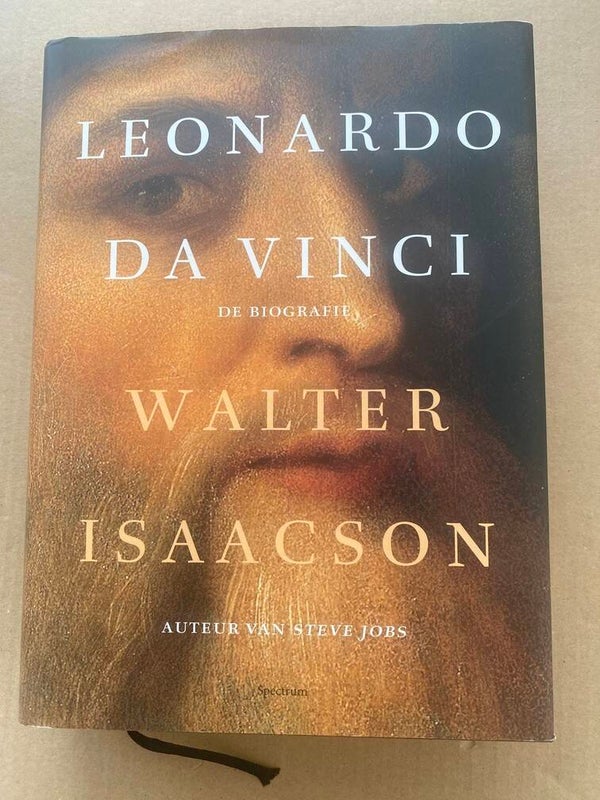 Standaardwerk - Biogafie van Leonardo da Vinci - 640 blz. NIEUW