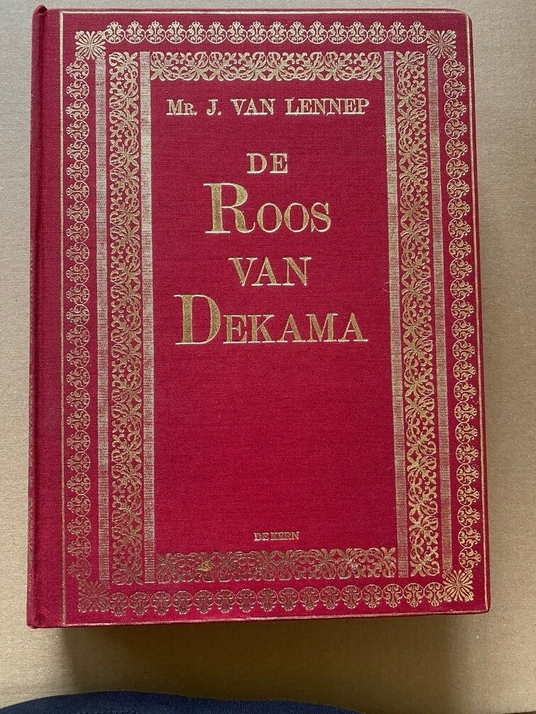 Luxe-Uitgave Mr. J. van Lennep - De Roos van Dekama - nieuwstaat