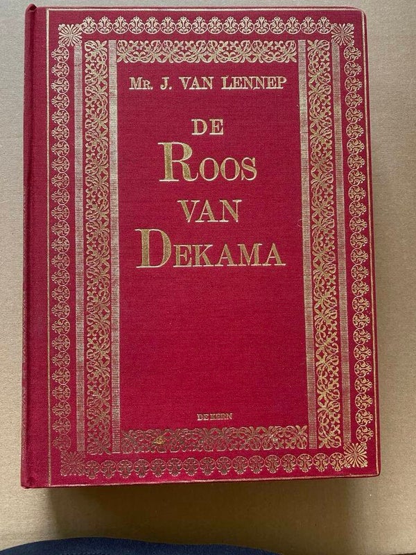 Luxe-Uitgave Mr. J. van Lennep - De Roos van Dekama - nieuwstaat