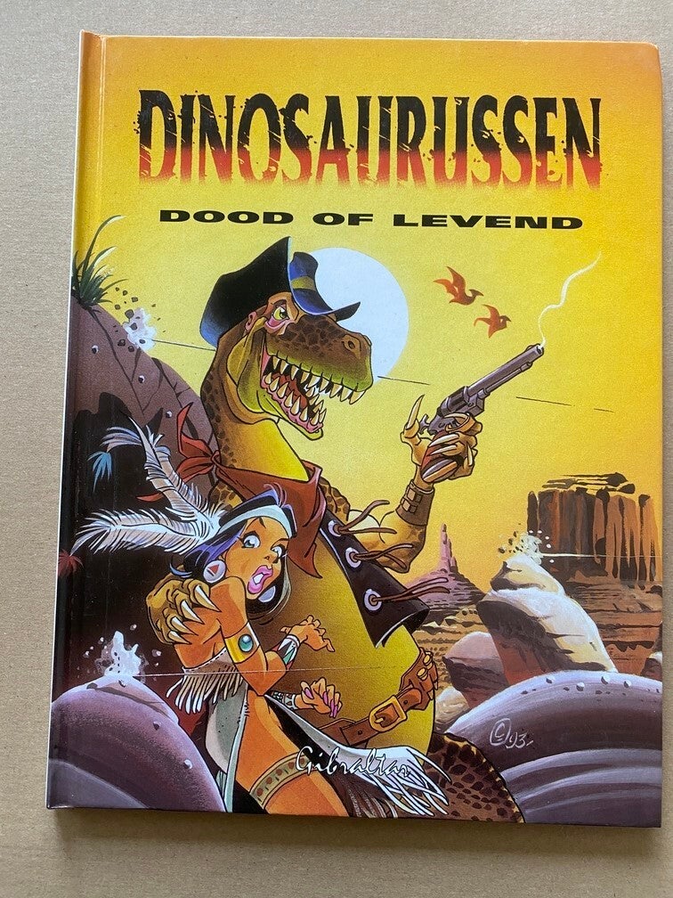 Volwassenstrips Dinosaurussen - Humor en soms lichte erotiek