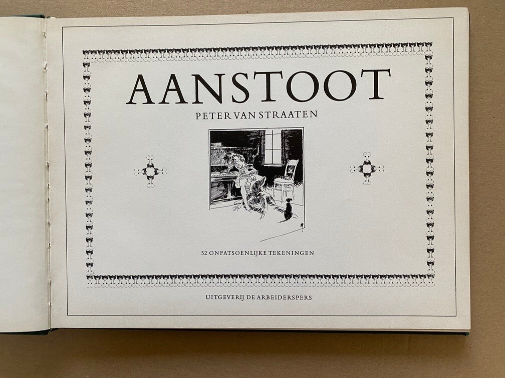 Hardcover - Peter van Straaten - Aanstoot - Erotiek