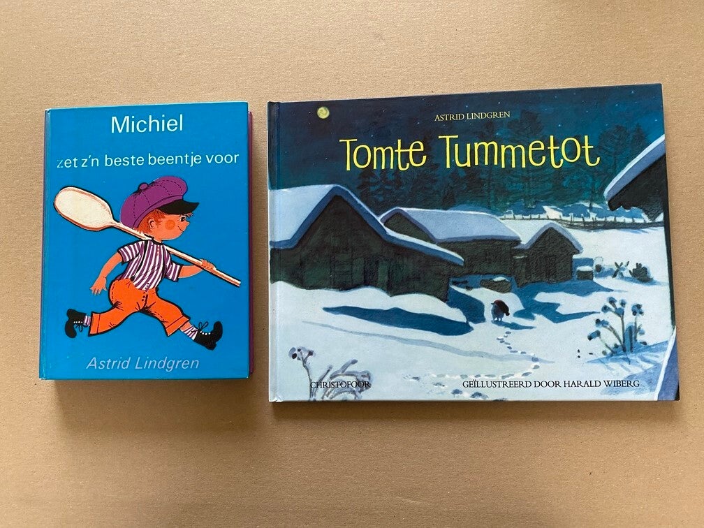 2X Astrid Lindgren - Tomte Tummetot - Michiel
