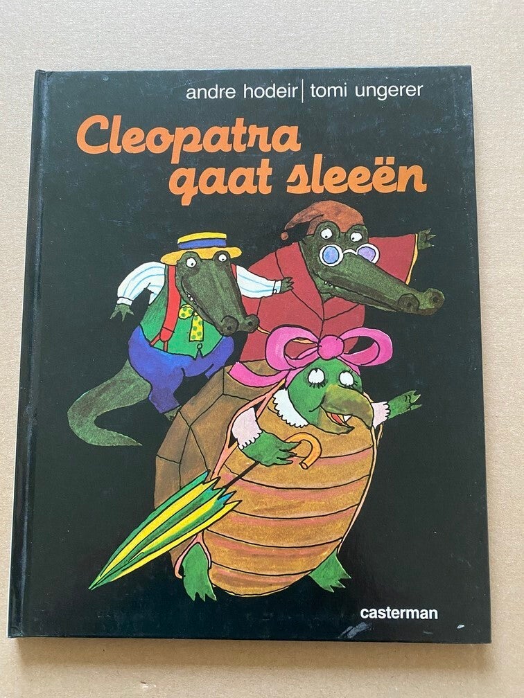 Absurdistisch - Cleopatra gaat Sleeën - tekeningen Tomi Ungerer