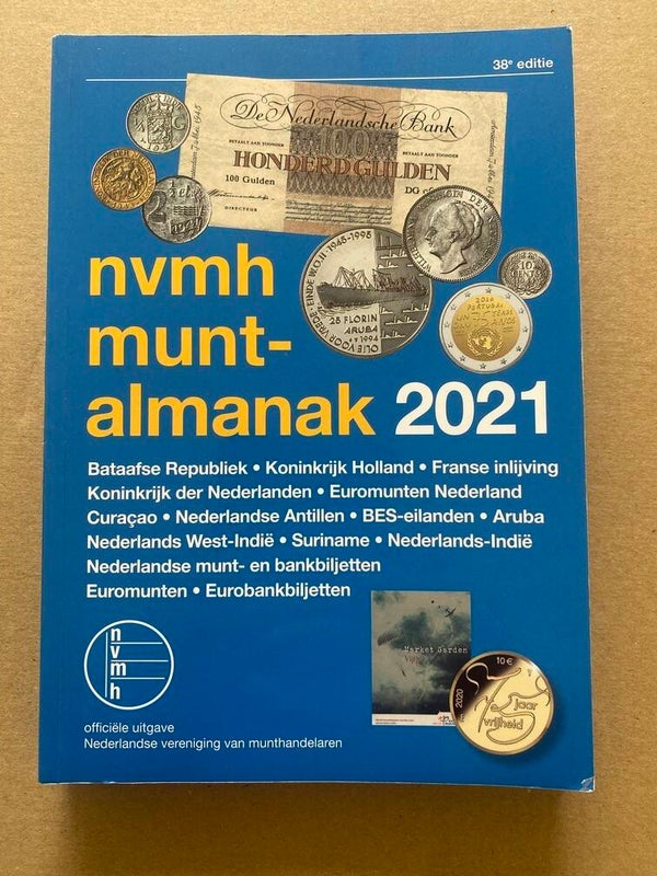 NVMH Muntalmanak 2021  - 465 blz. - compleet naslagwerk