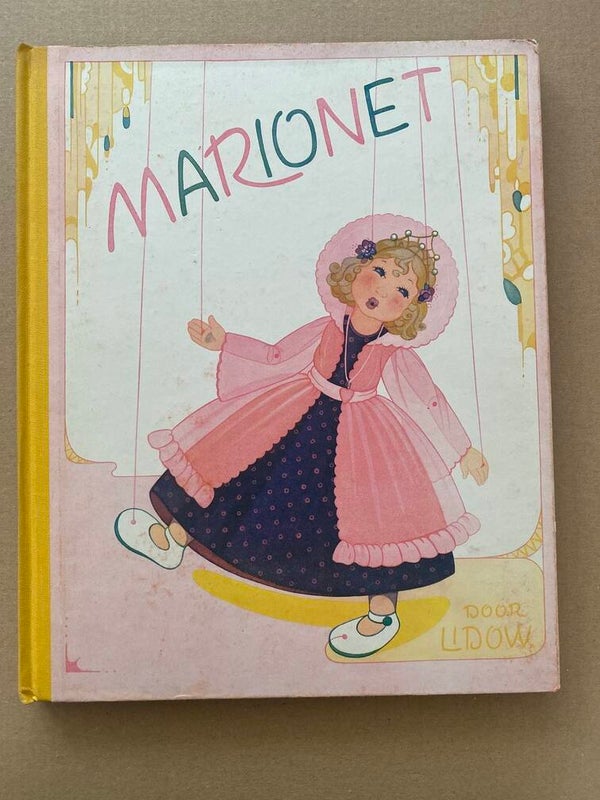 Lidow - Marionet - met Kleurplaten en Tekeningen - ca. 1946