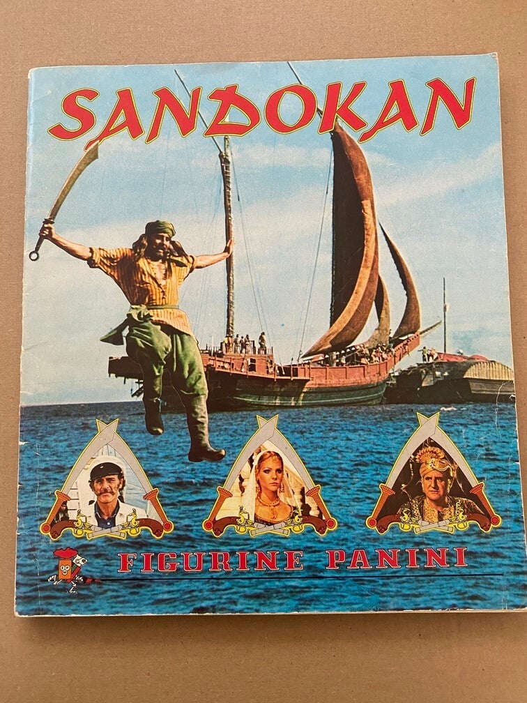 Plakplaatjes-Album Panini - Sandokan - 1976 - compleet