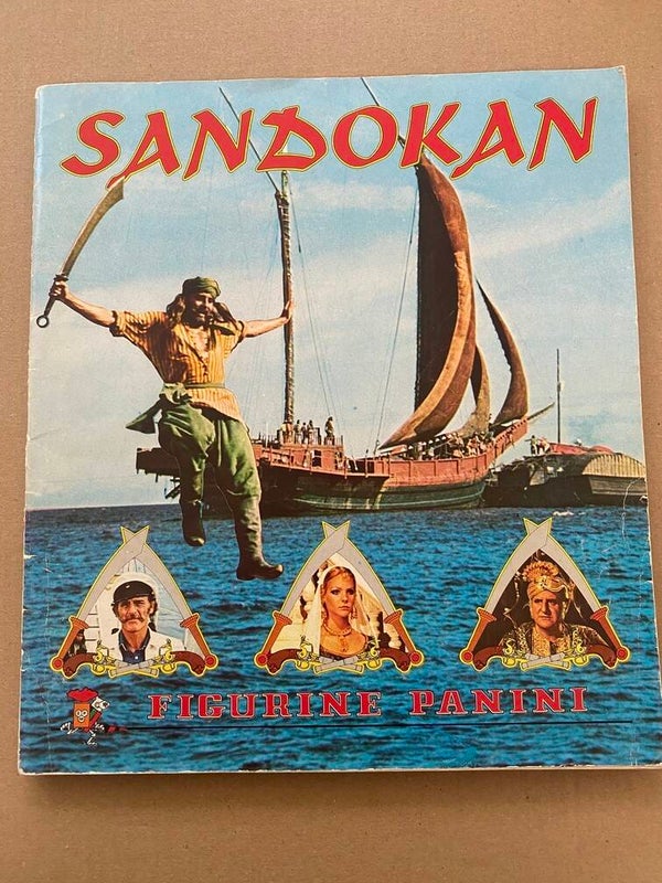 Plakplaatjes-Album Panini - Sandokan - 1976 - compleet