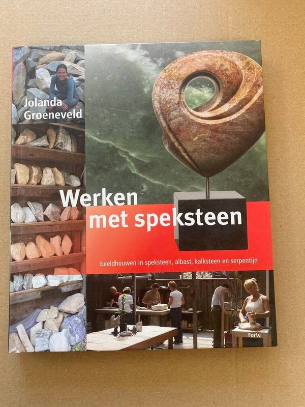 Basis Handboek - Werken met Speksteen - 160 blz. - NIEUW