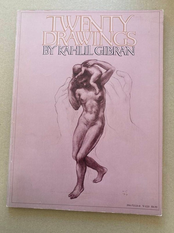 20 Esoterische Tekeningen Kahlil Gibran - vrij zeldzaam ENGELS