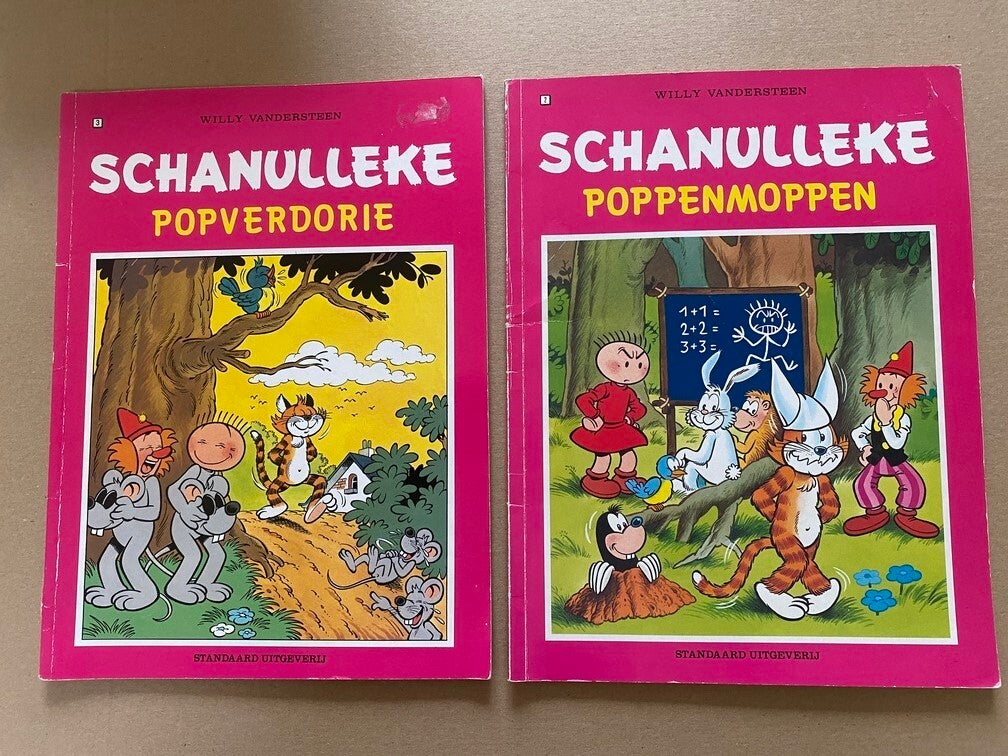 Willy Vandersteen - 2 X Schanulleke - Poppenmoppen - Popverdorie