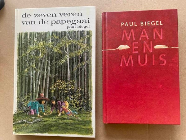 2 Hardcover Kinderboeken Paul Biegel - in nieuwstaat - vrij zeldzaam