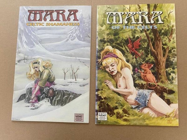 Eros Comix - Mara - Historisch - Sensuele strip nr. 1 en 9