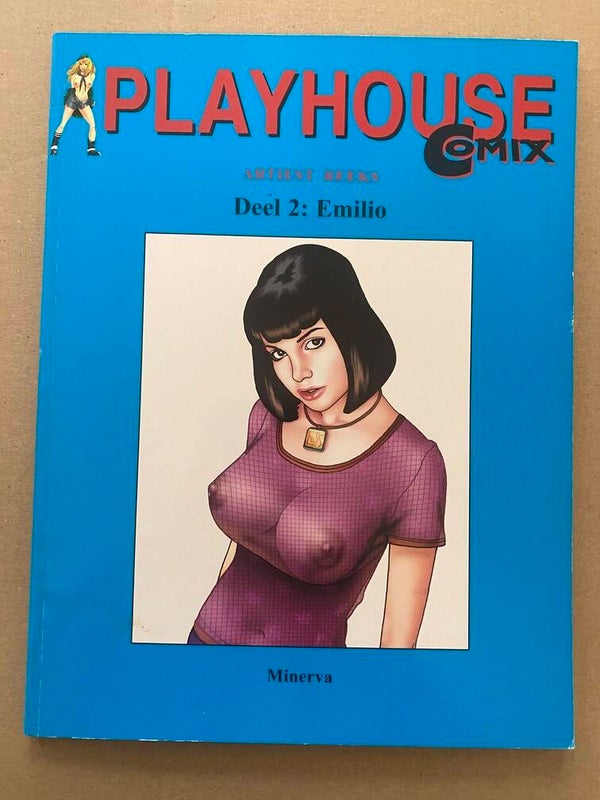 Playhouse Comix - Artiest Reeks - deel 2 Emilio - Sensuele Strip