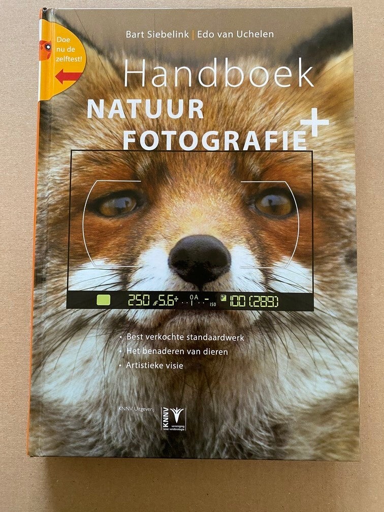 Handboek Natuurfotografie KNNV - herzien en uitgebreid - NIEUW