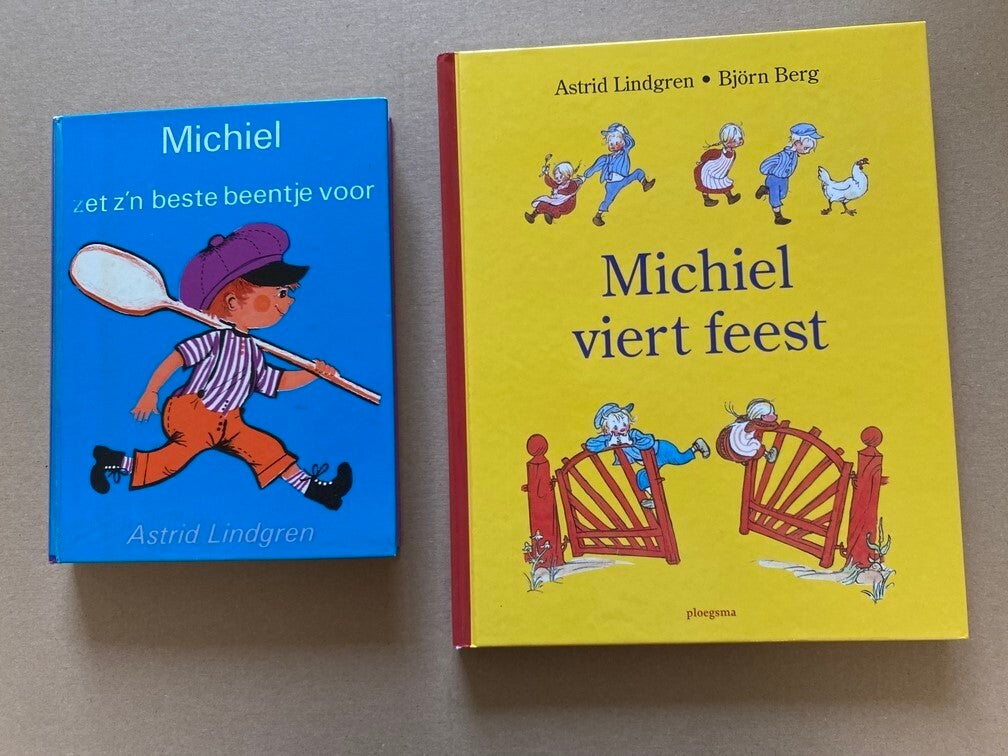 Astrid Lindgren - Michiel - 4 Verhalen - 1 bundeling van 3 + los boek