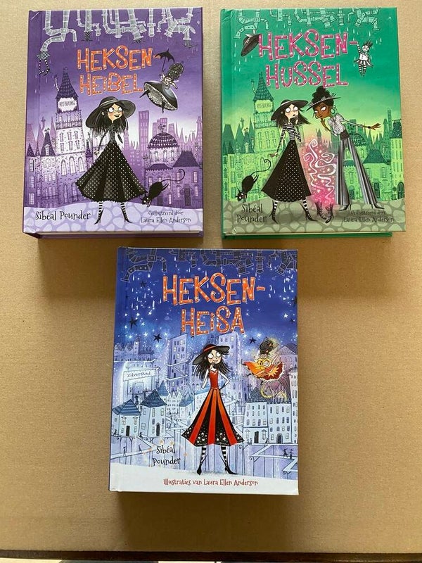 Sibéal Punder - 3 Boeken Heksenheibel Serie - vanaf 8 jaar
