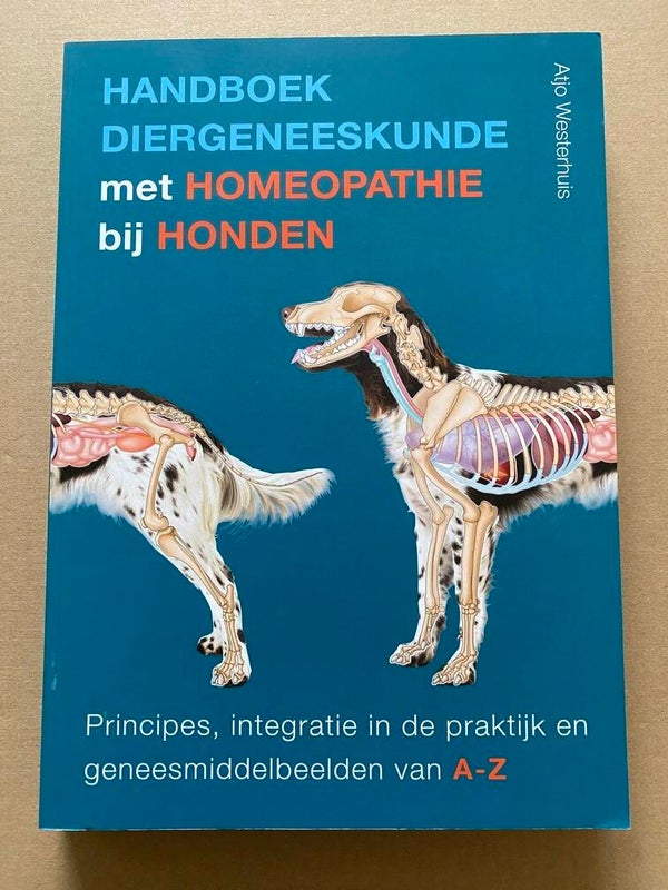 Handboek Diergeneeskunde met Homeopathie voor Honden NIEUW