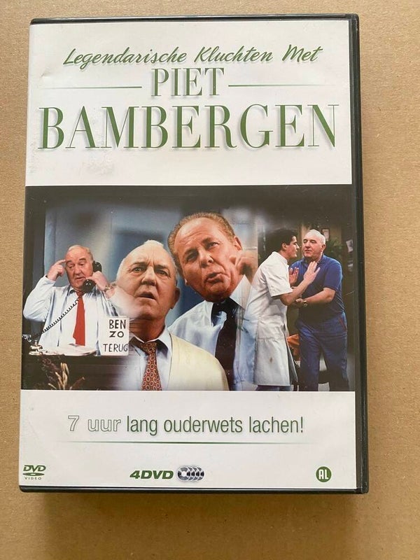 TV + Theater Nostalgie 4 Legendarische Kluchten Piet Bambergen