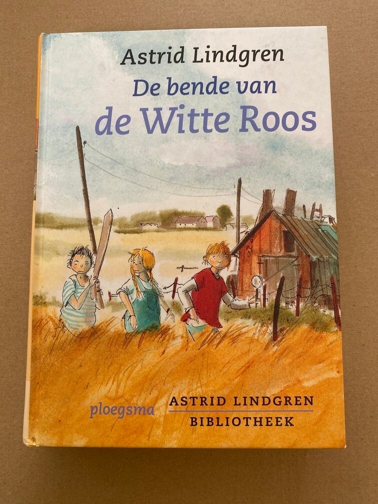 Astrid Lindgren - De Bende v/d Witte Roos - Hardcover 378 blz.