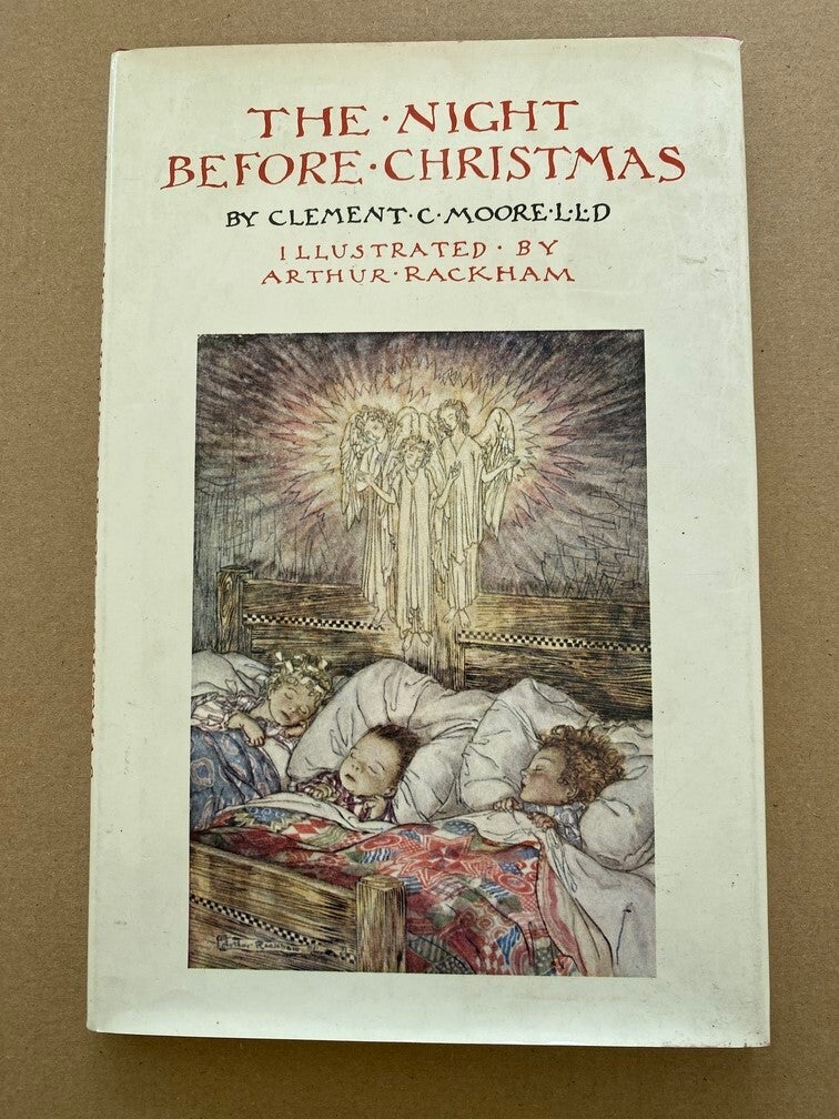 The Night Before Christmas - Prenten Arthur Rackham - vrij zeldzaam