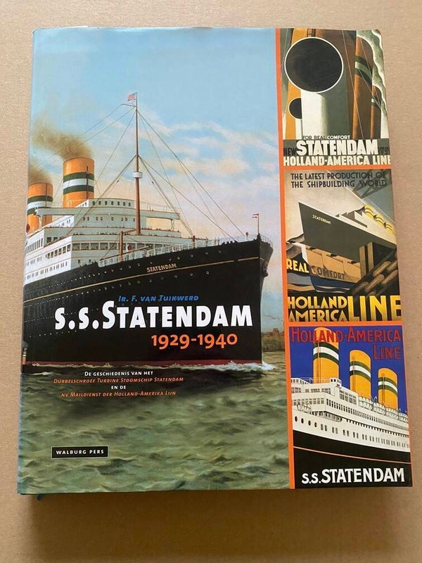 Dubbelschroef Turbine Stoomschip - S.S. Statendam 1929 1940